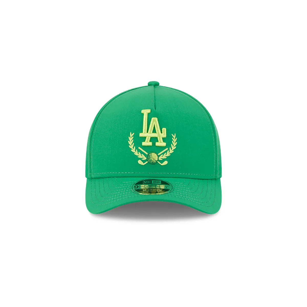 Gorra New Era LA Ajustable Verde Microfibra