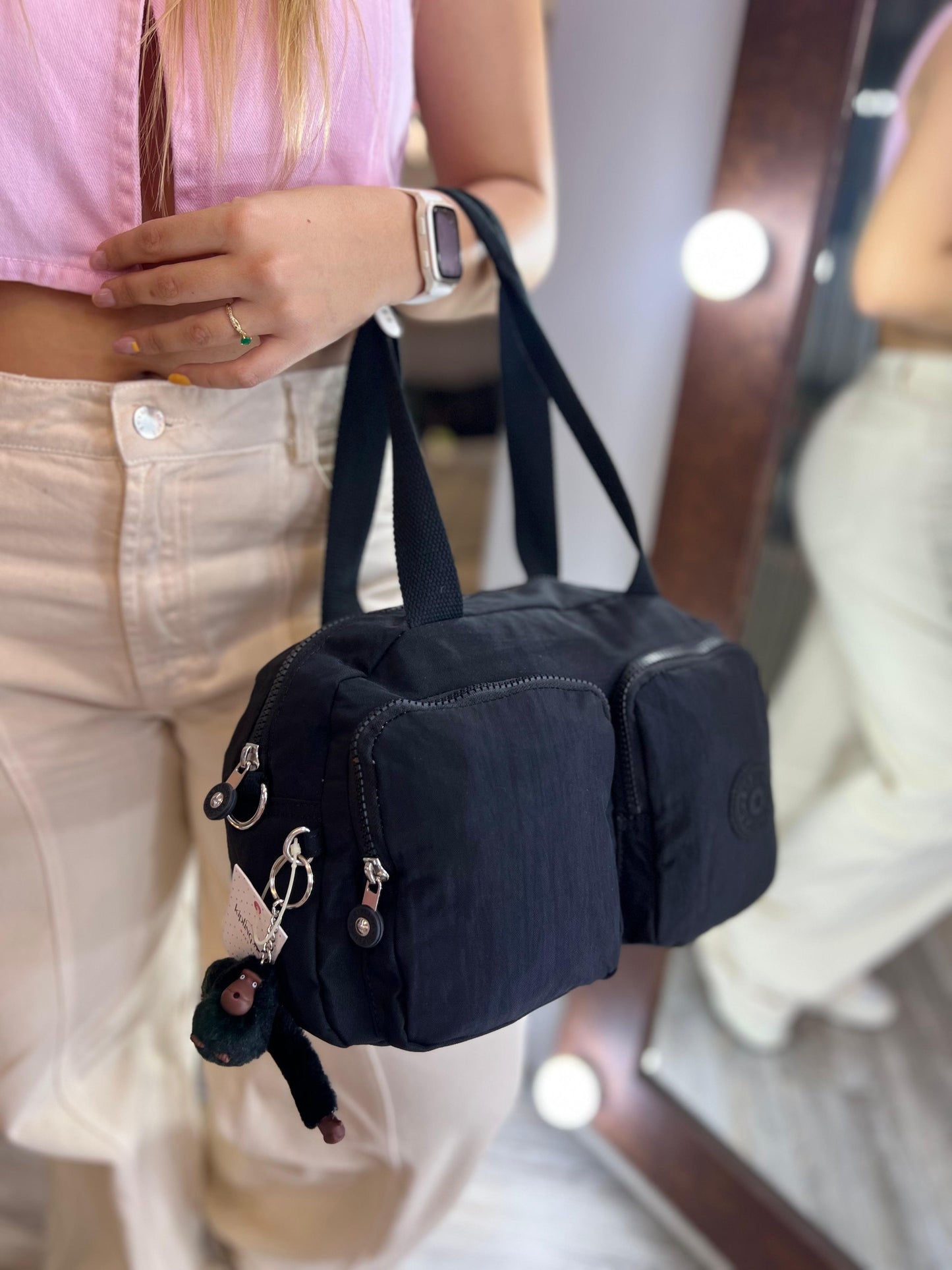 Bolso de Mano Negro