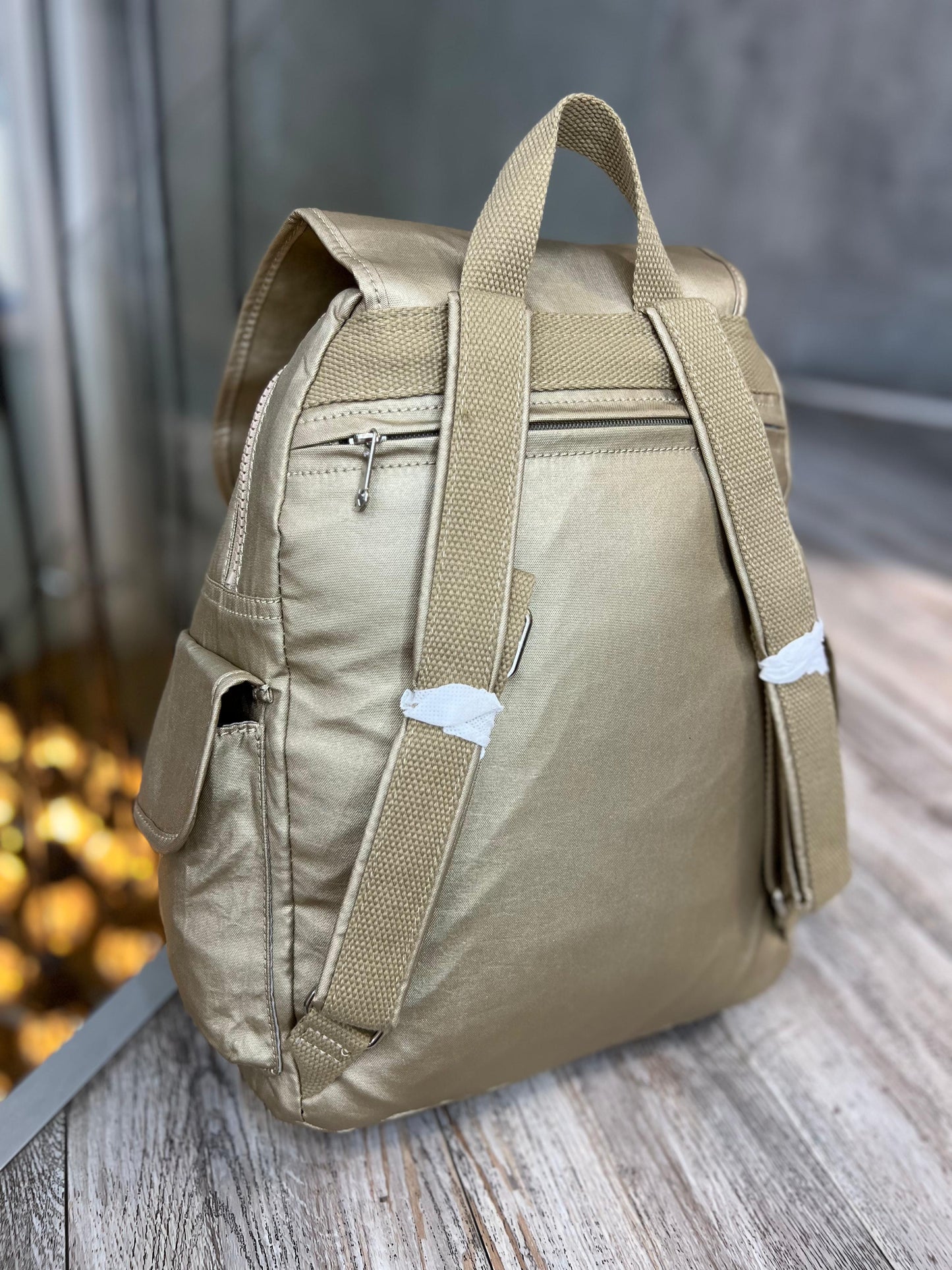 Morral City Pack Talla M Dorado