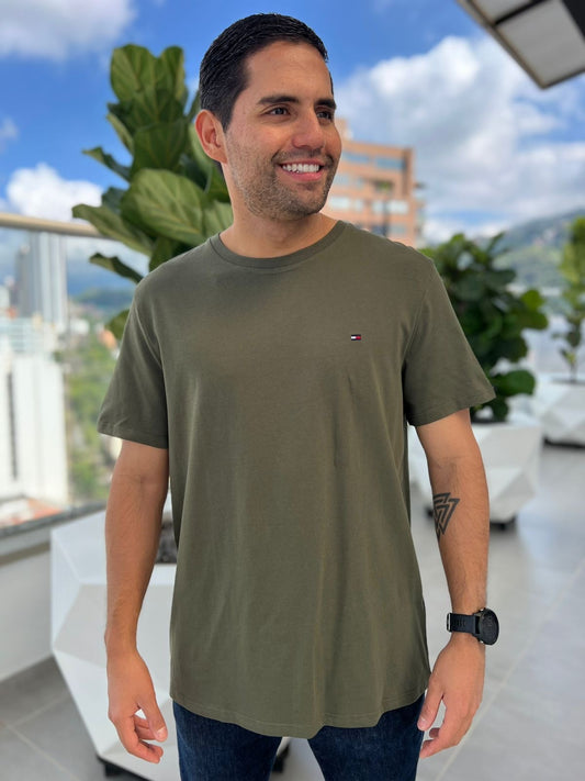 Camiseta Tommy Hilfiger Verde hombre