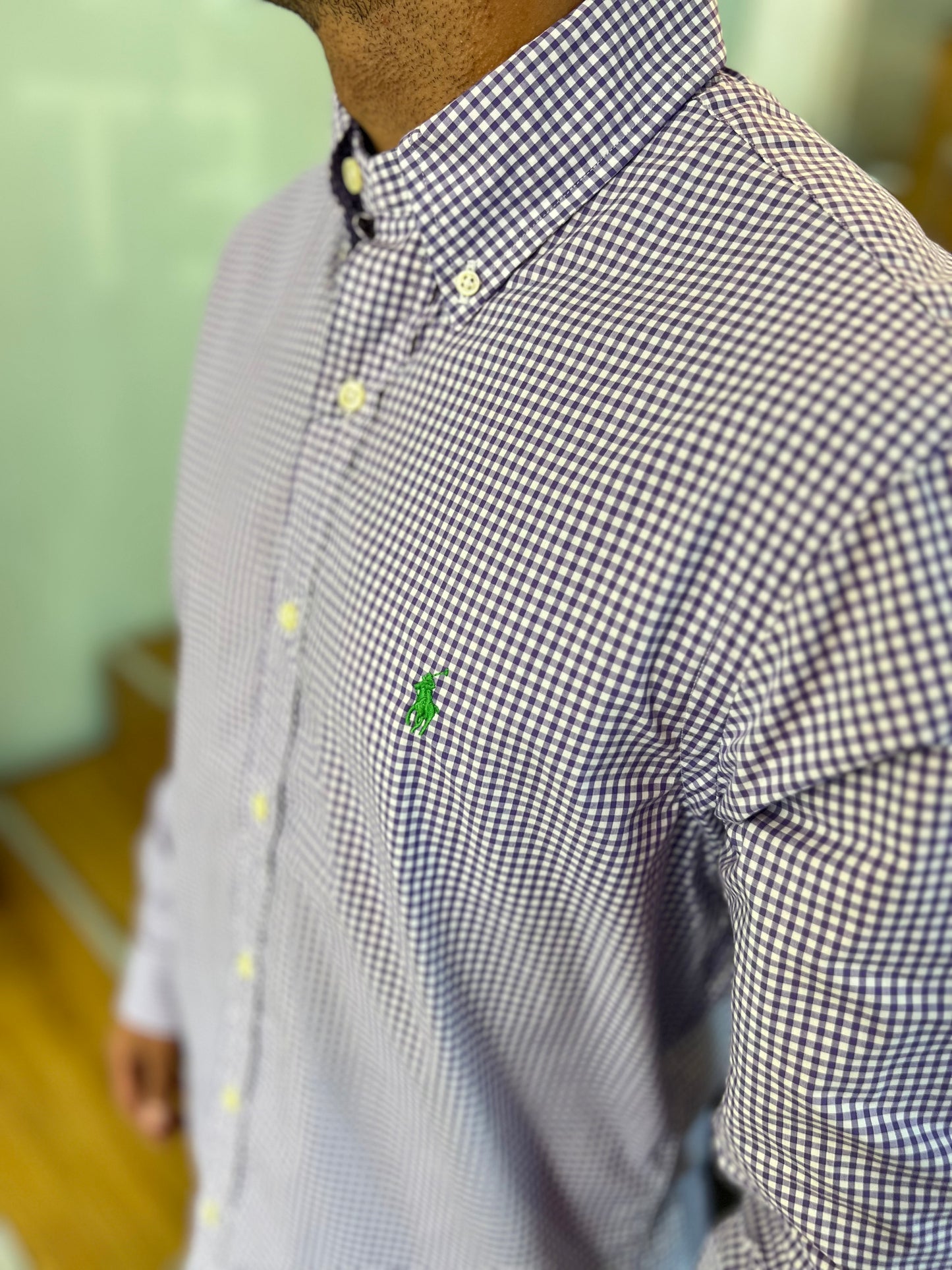 Camisa Polo R.L hombre Algodón