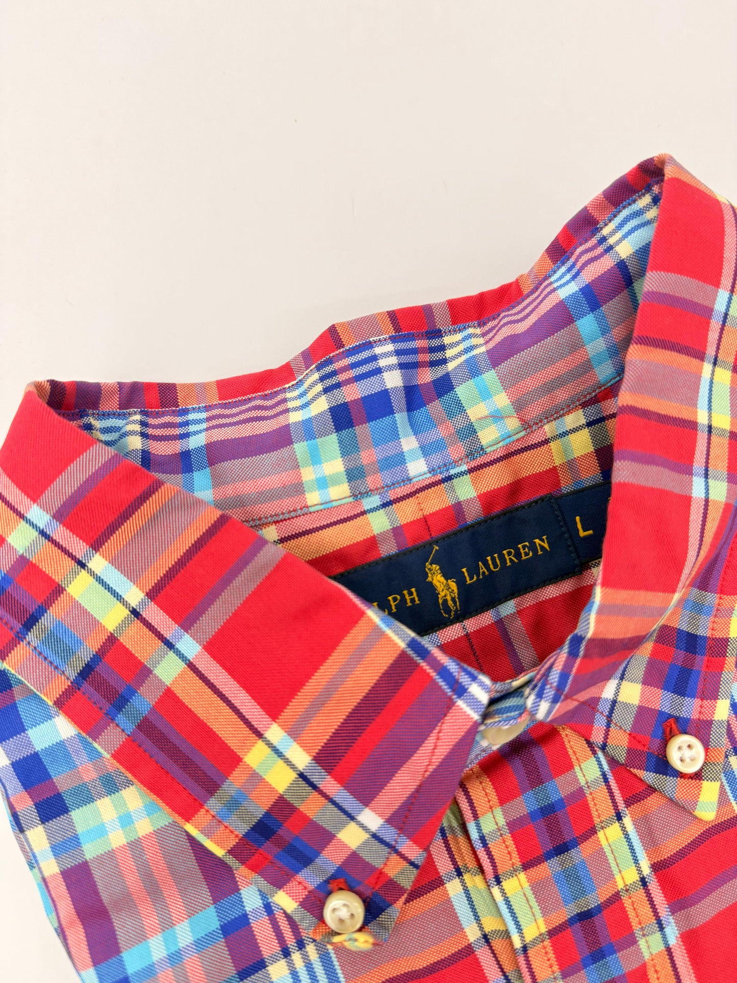 Camisa Polo R.L hombre Algodón
