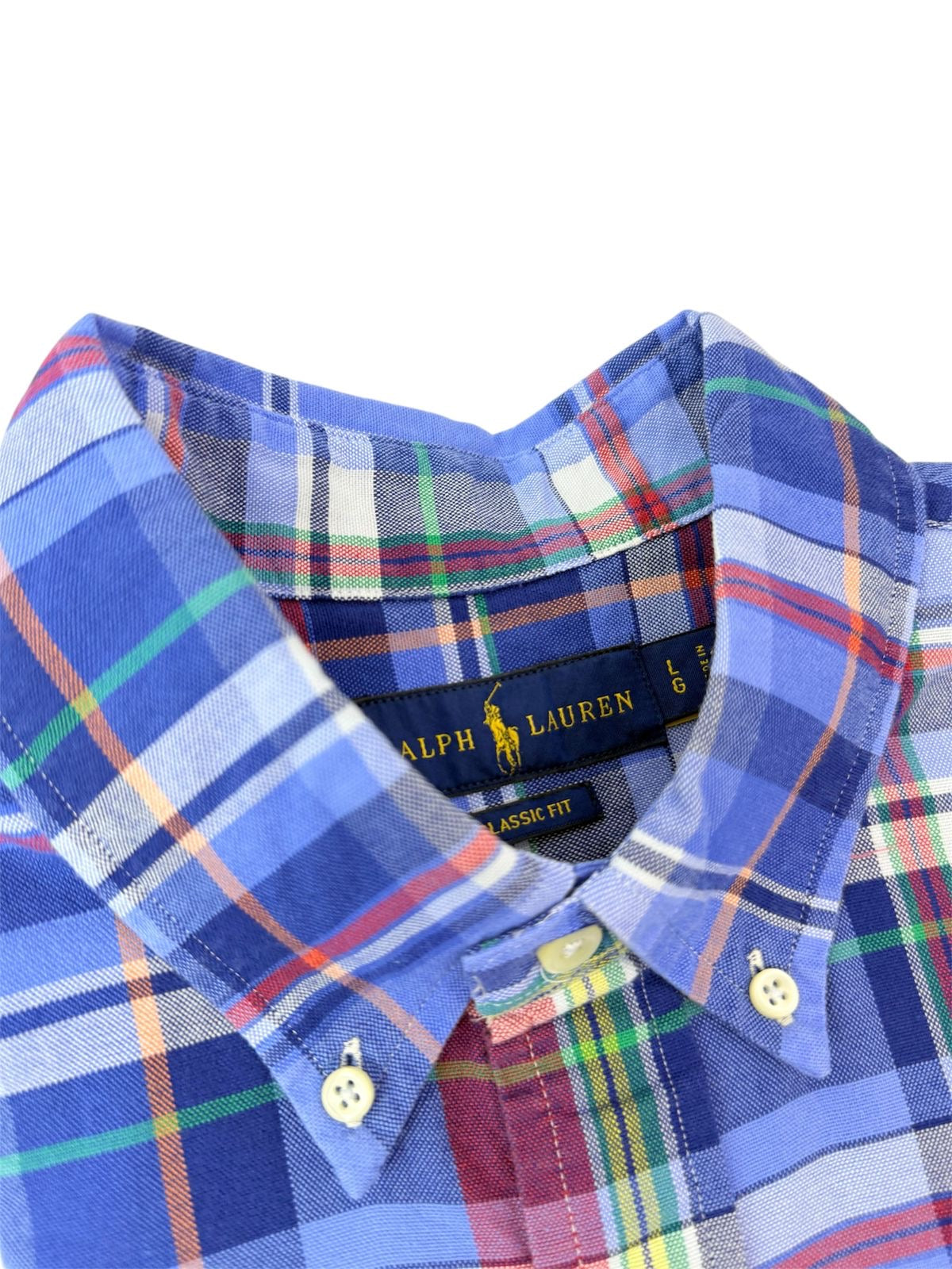Camisa Polo R.L hombre Oxford
