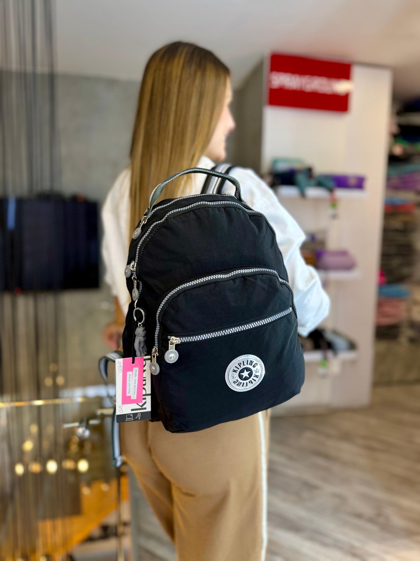 Morral talla M Negro