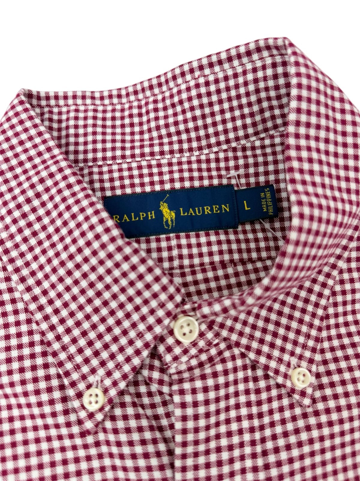 Camisa Polo R.L hombre Oxford