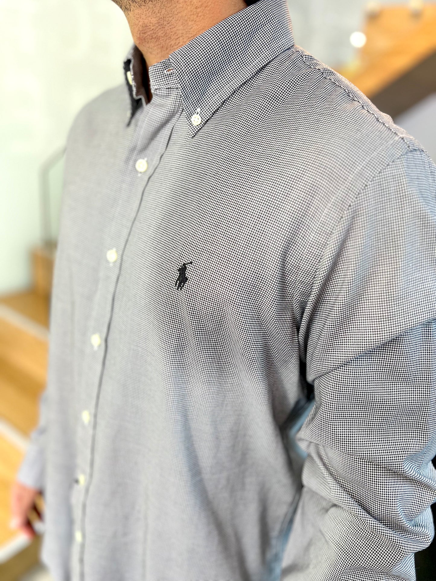 Camisa Polo R.L hombre Algodón