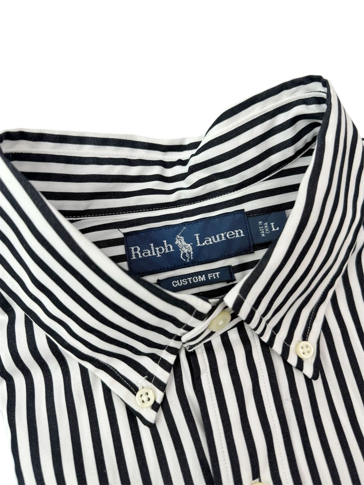 Camisa Polo R.L hombre Algodón Custom Fit