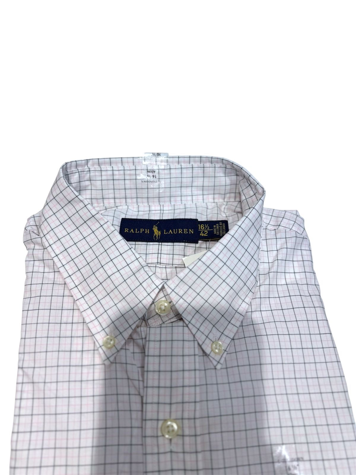 Camisa Polo R.L hombre Algodón Caballo Rosado