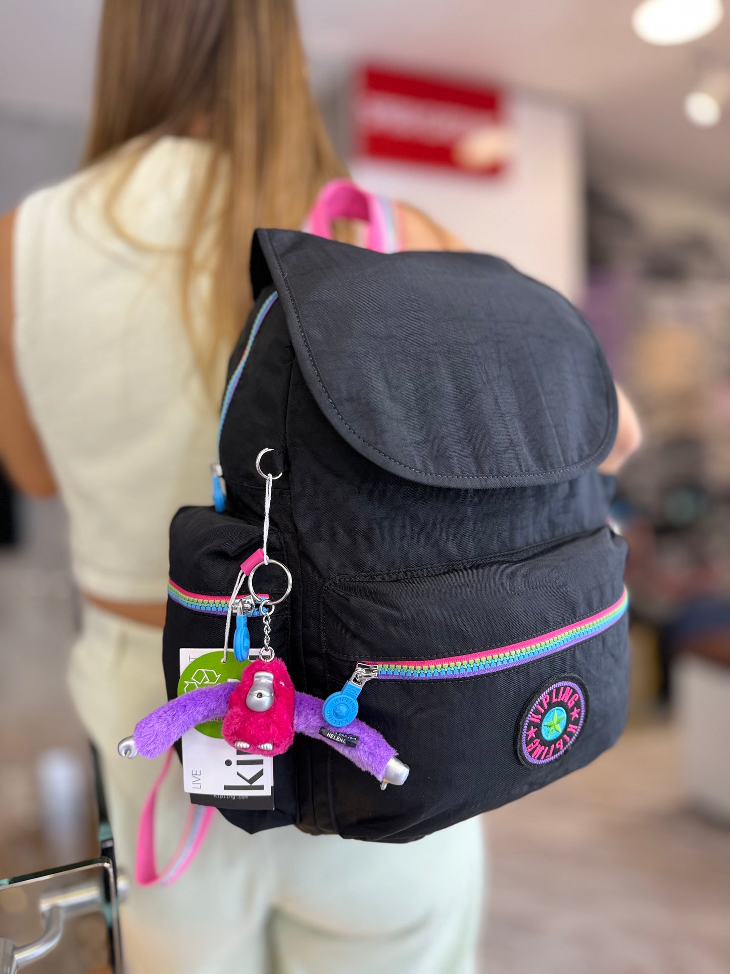 Morral talla M Negro