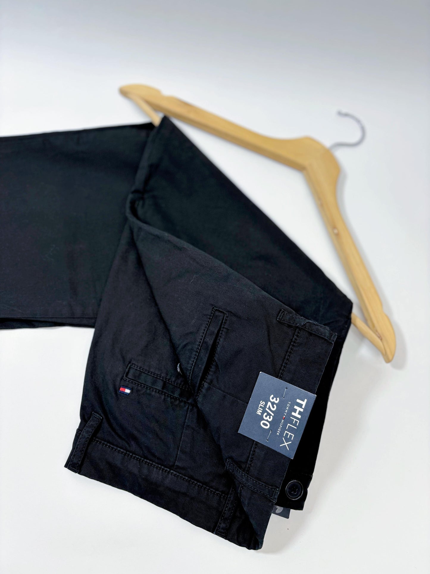 Pantalón Tommy Hilfiger Hombre Negro