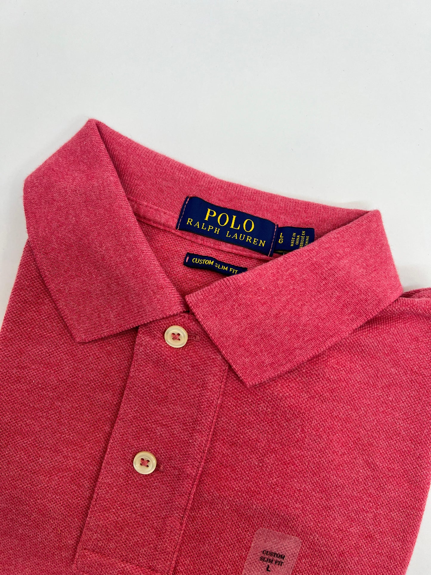 Polo R.L hombre Rojo