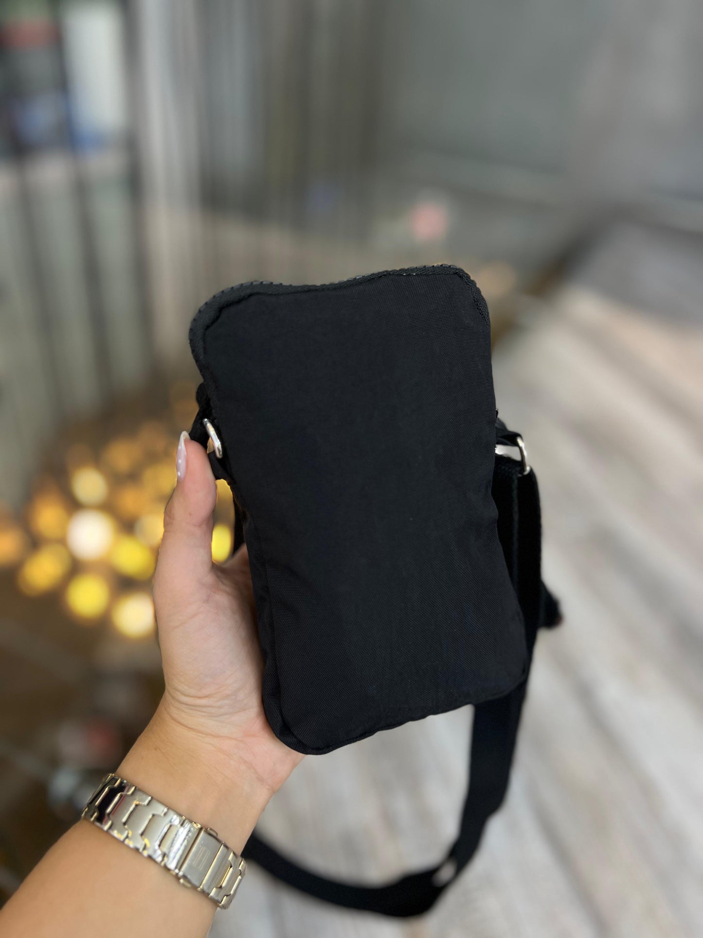 Bolso Manos Libres Mini Negro
