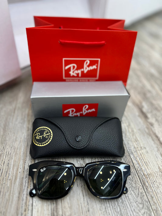 Gafas De Sol Marco Negro Lente Negro