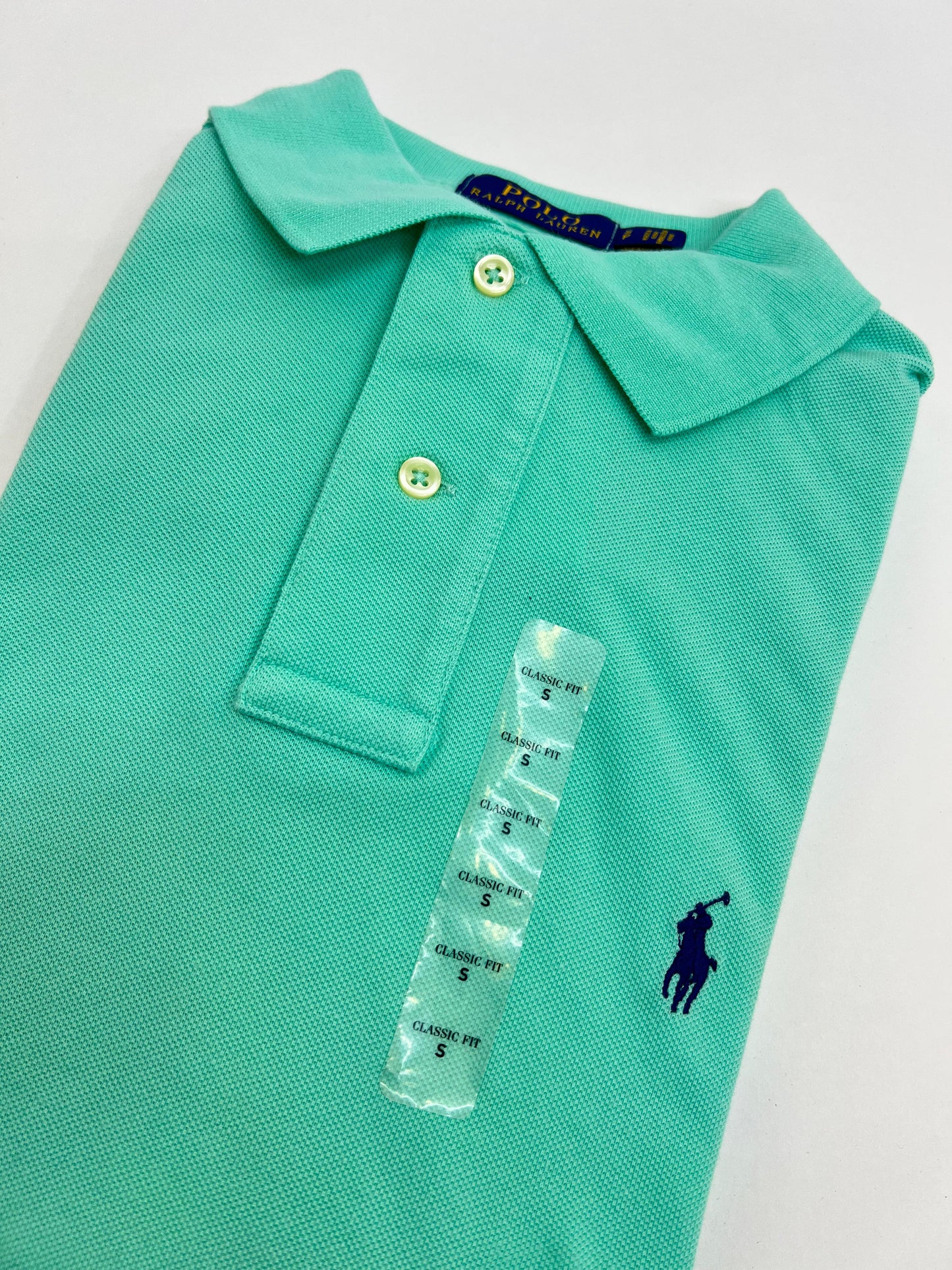 Polo R.L hombre Verde