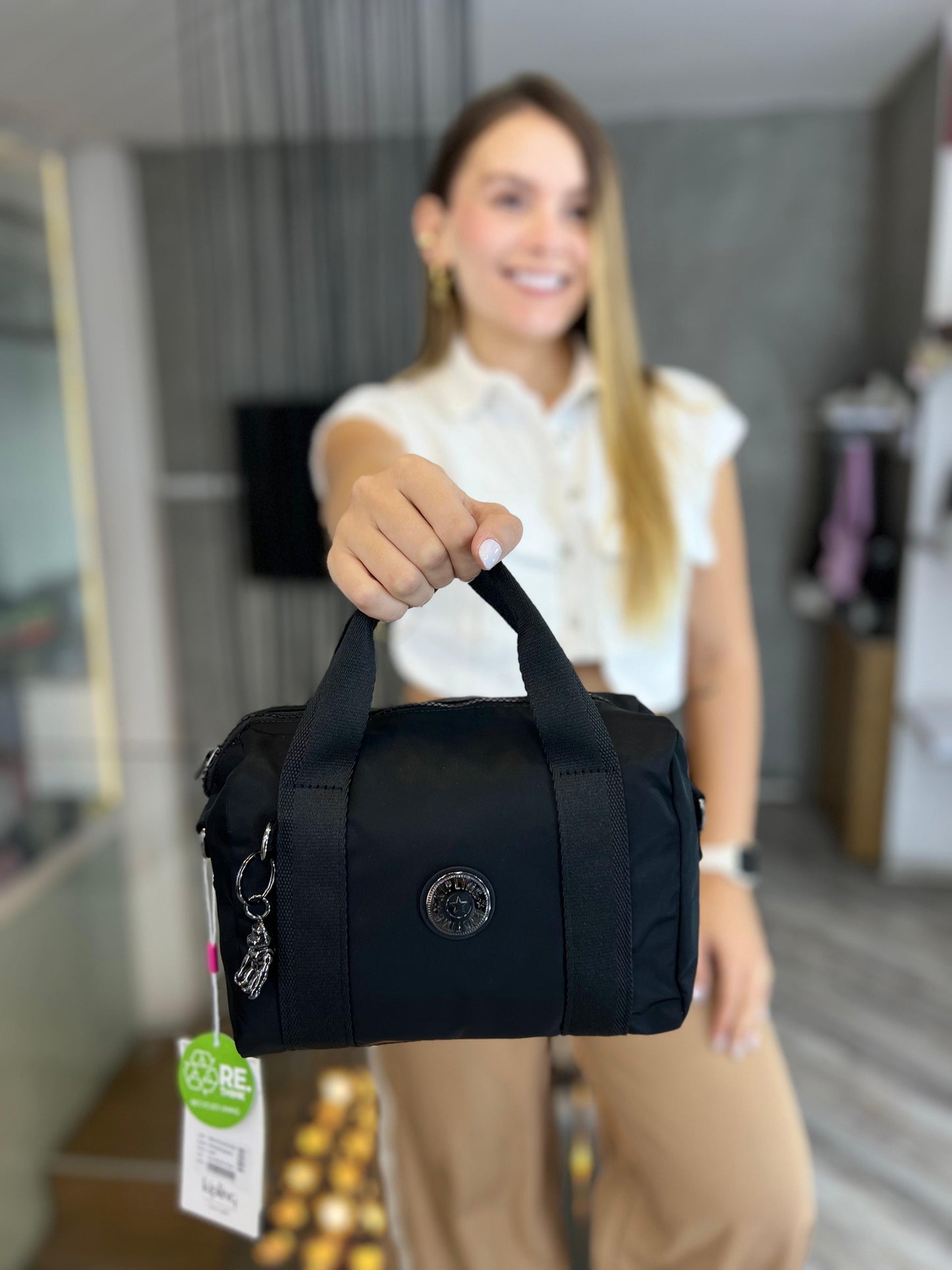 Bolso de Mano Negro