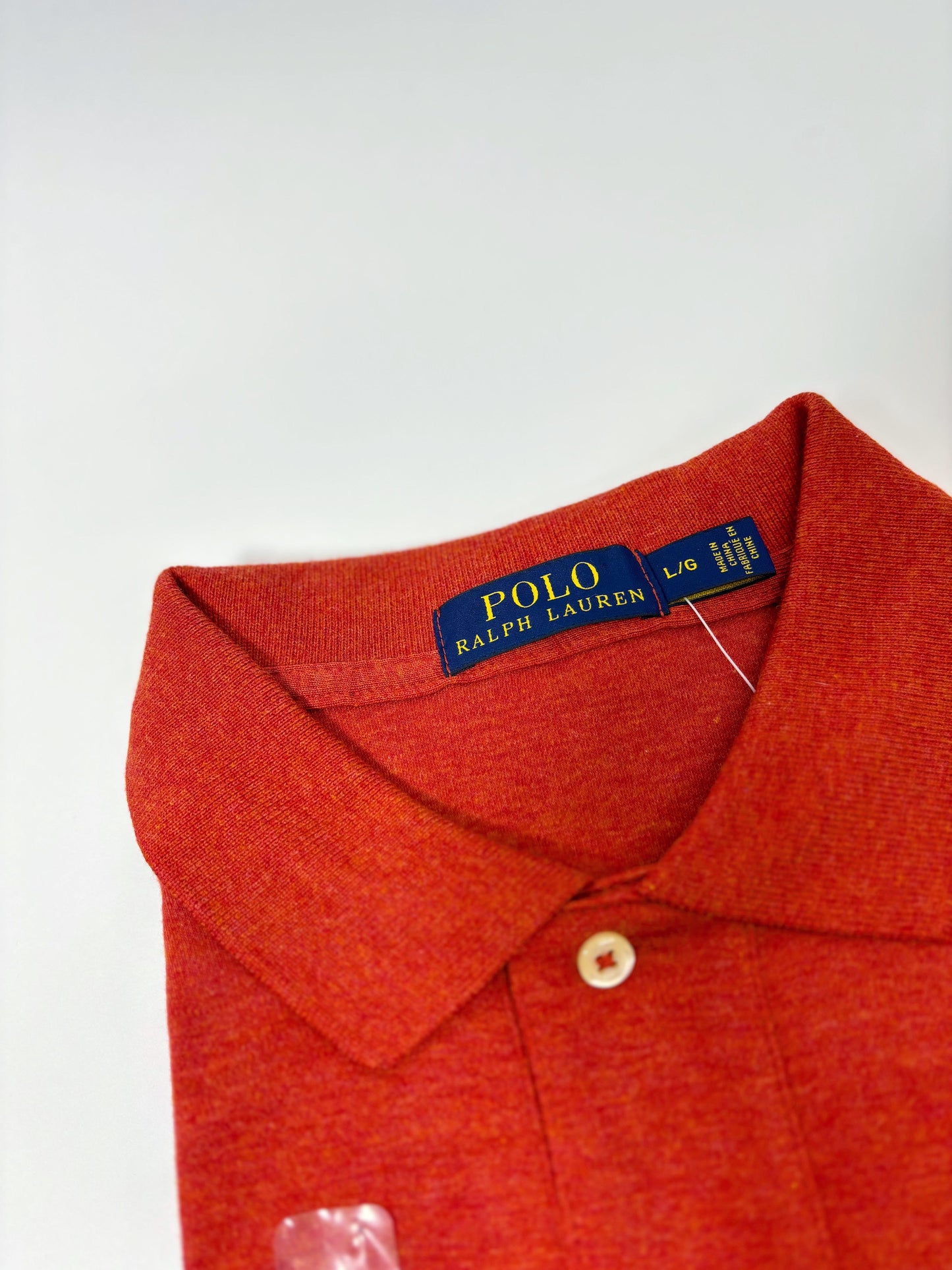 Polo R.L hombre Naranja
