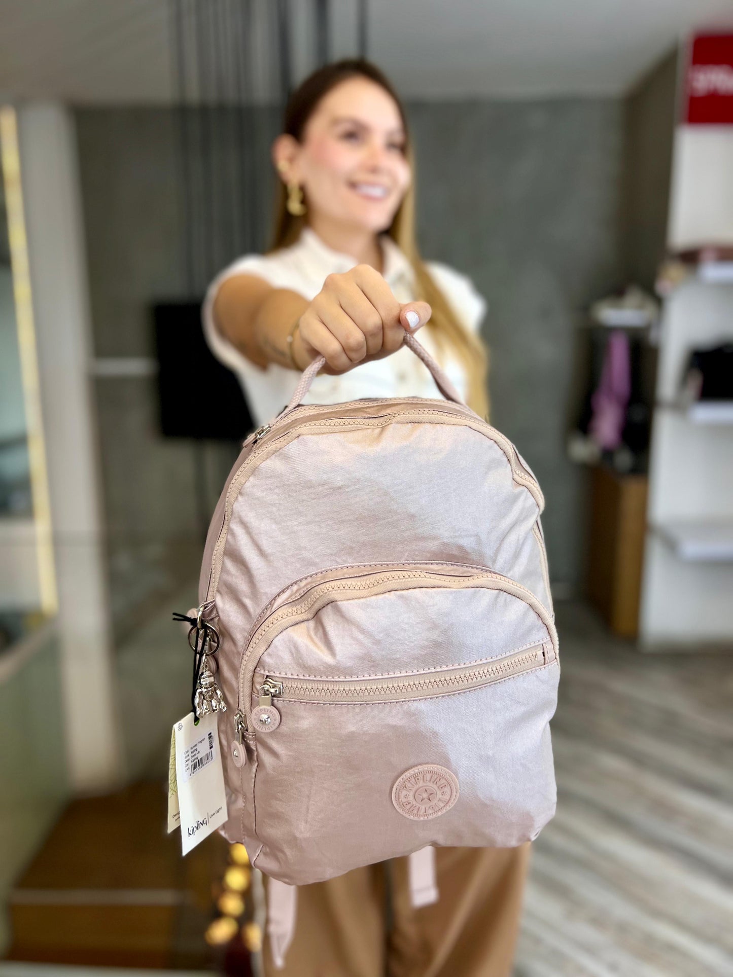 Morral talla M Oro Rosa