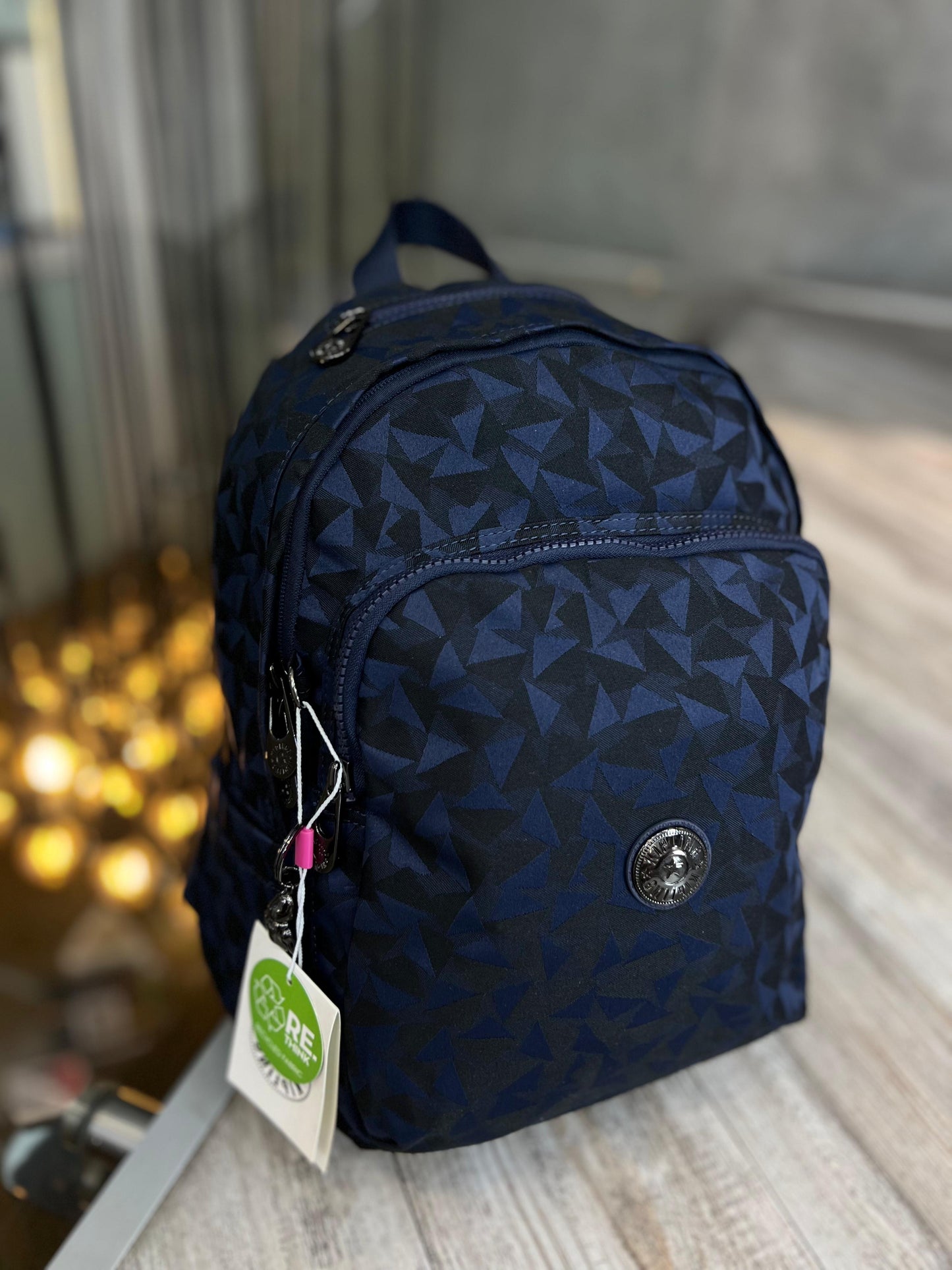 Morral talla M Azul Estampado