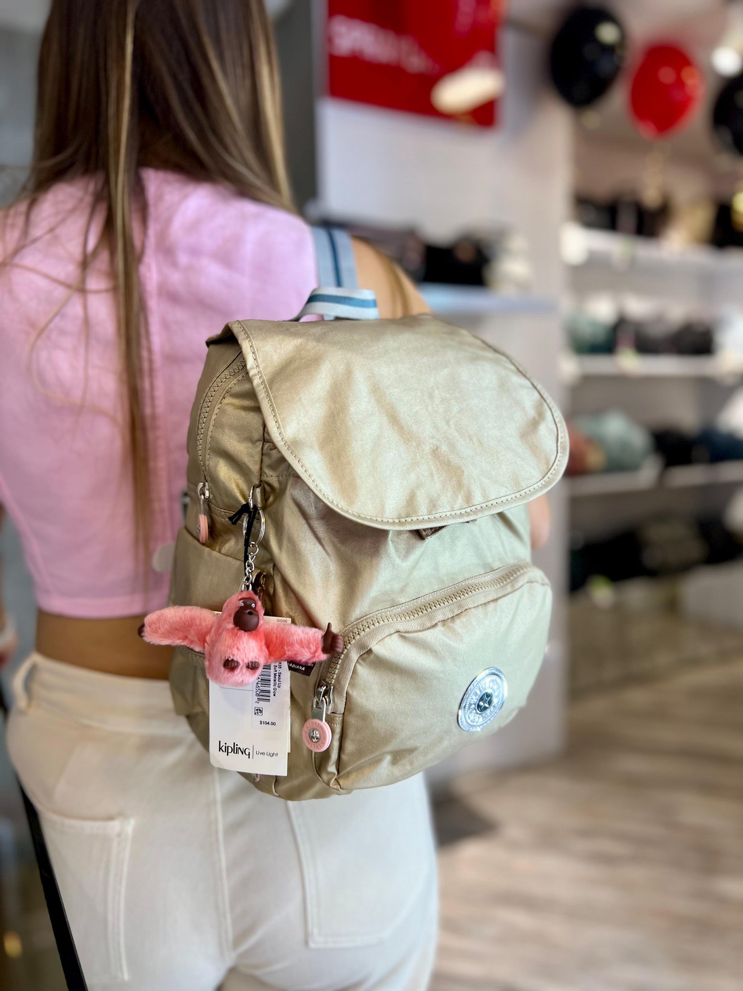 Morral Talla S City Pack Dorado