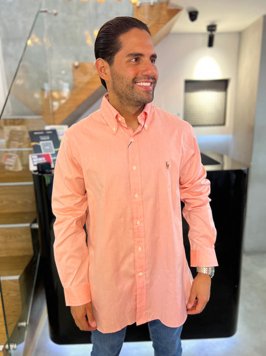 Camisa Polo R.L hombre Algodón