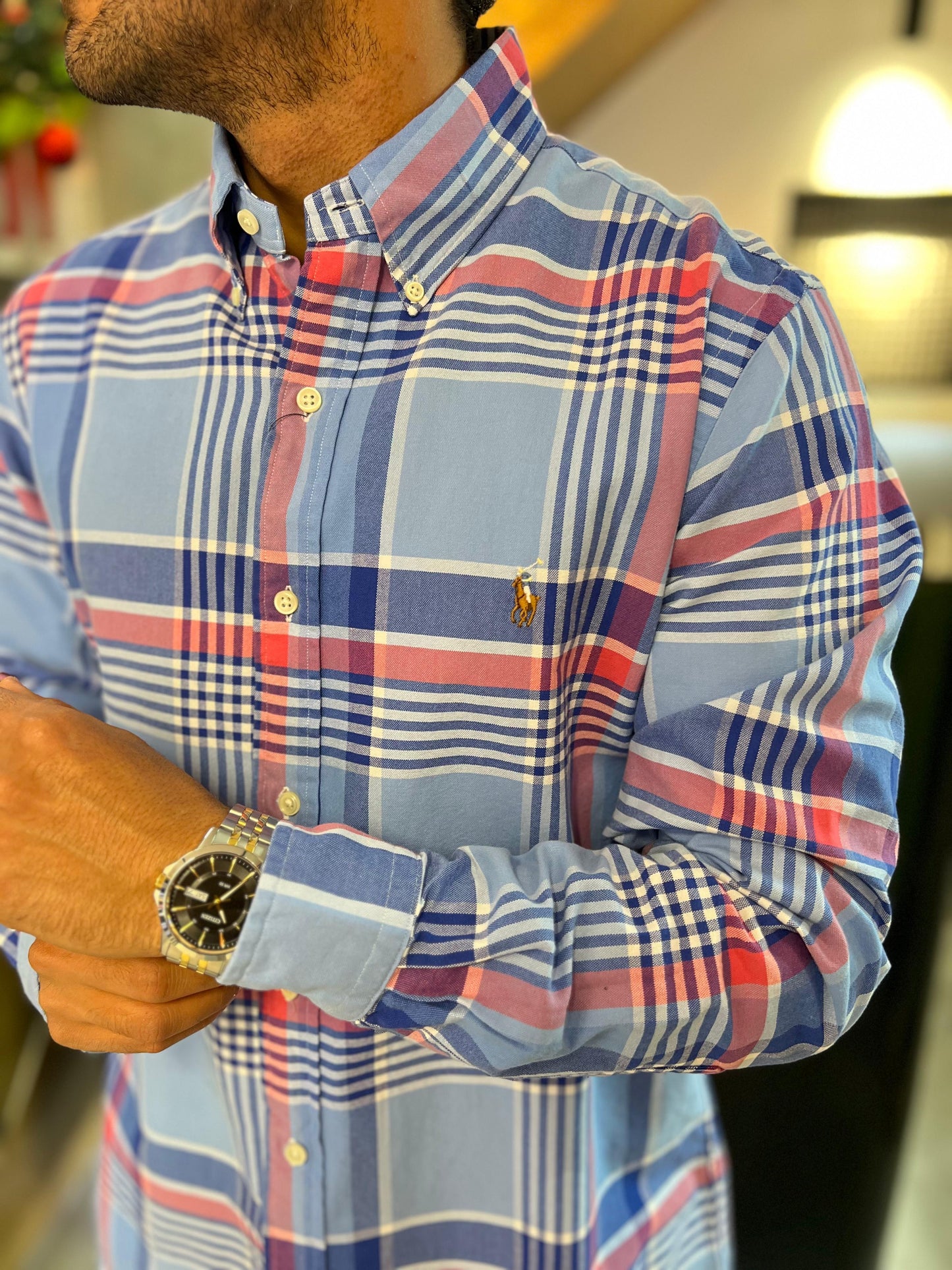 Camisa Polo R.L hombre Oxford Nueva Colección