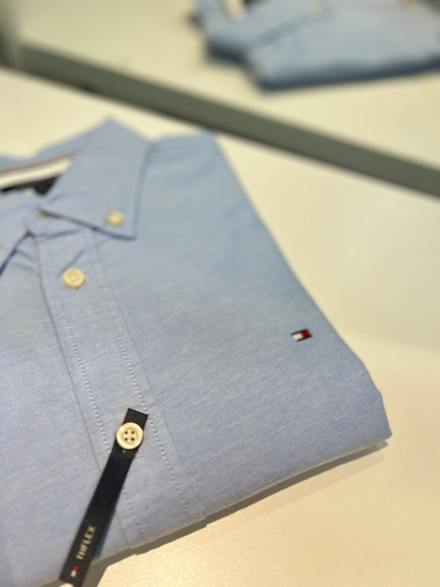 Camisa Tommy Hilfiger Celeste