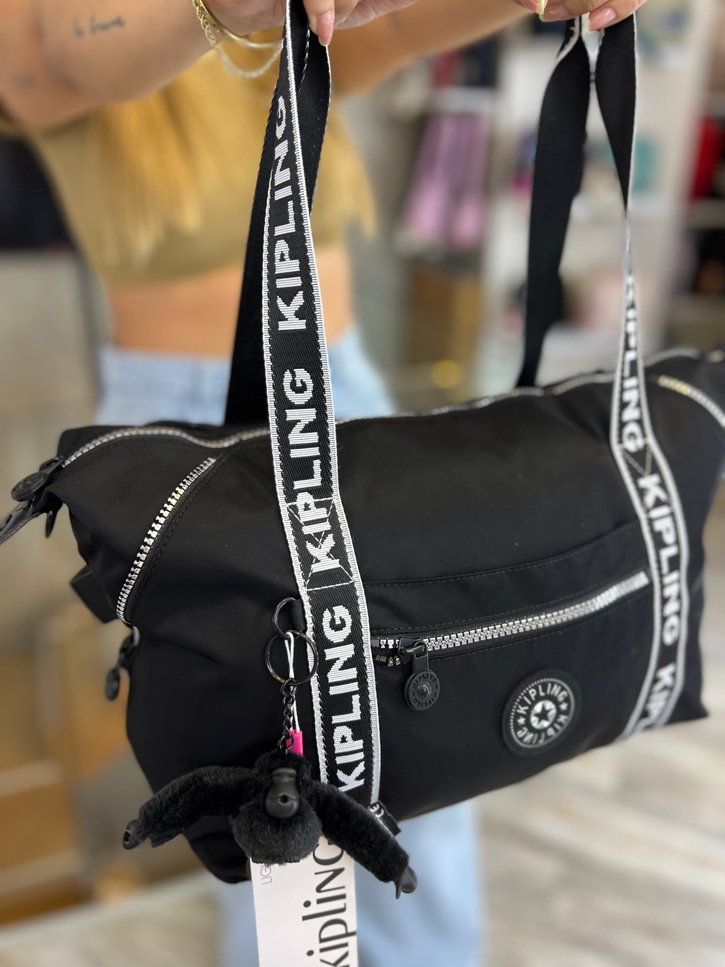 Bolso de Mano Negro