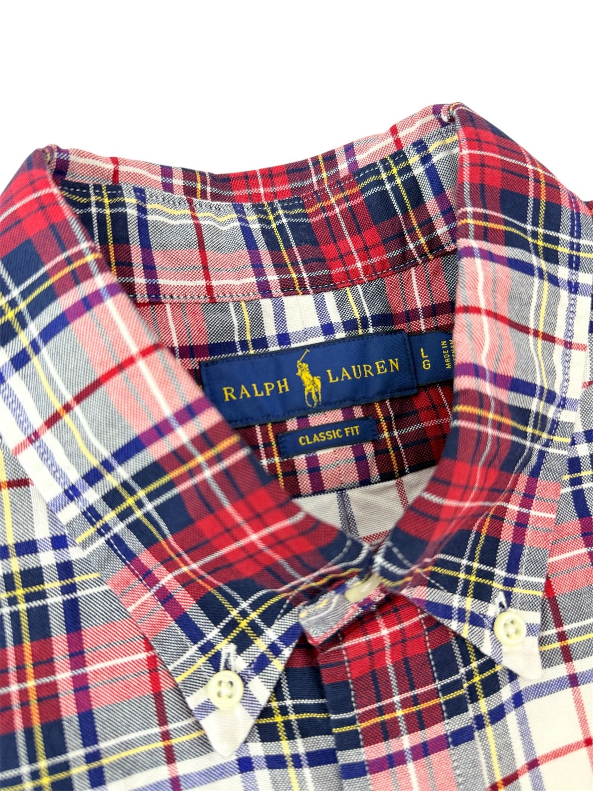 Camisa Polo R.L hombre Oxford