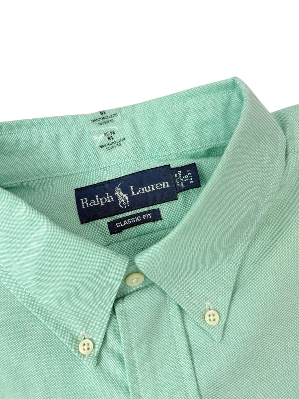 Camisa Polo R.L hombre Oxford