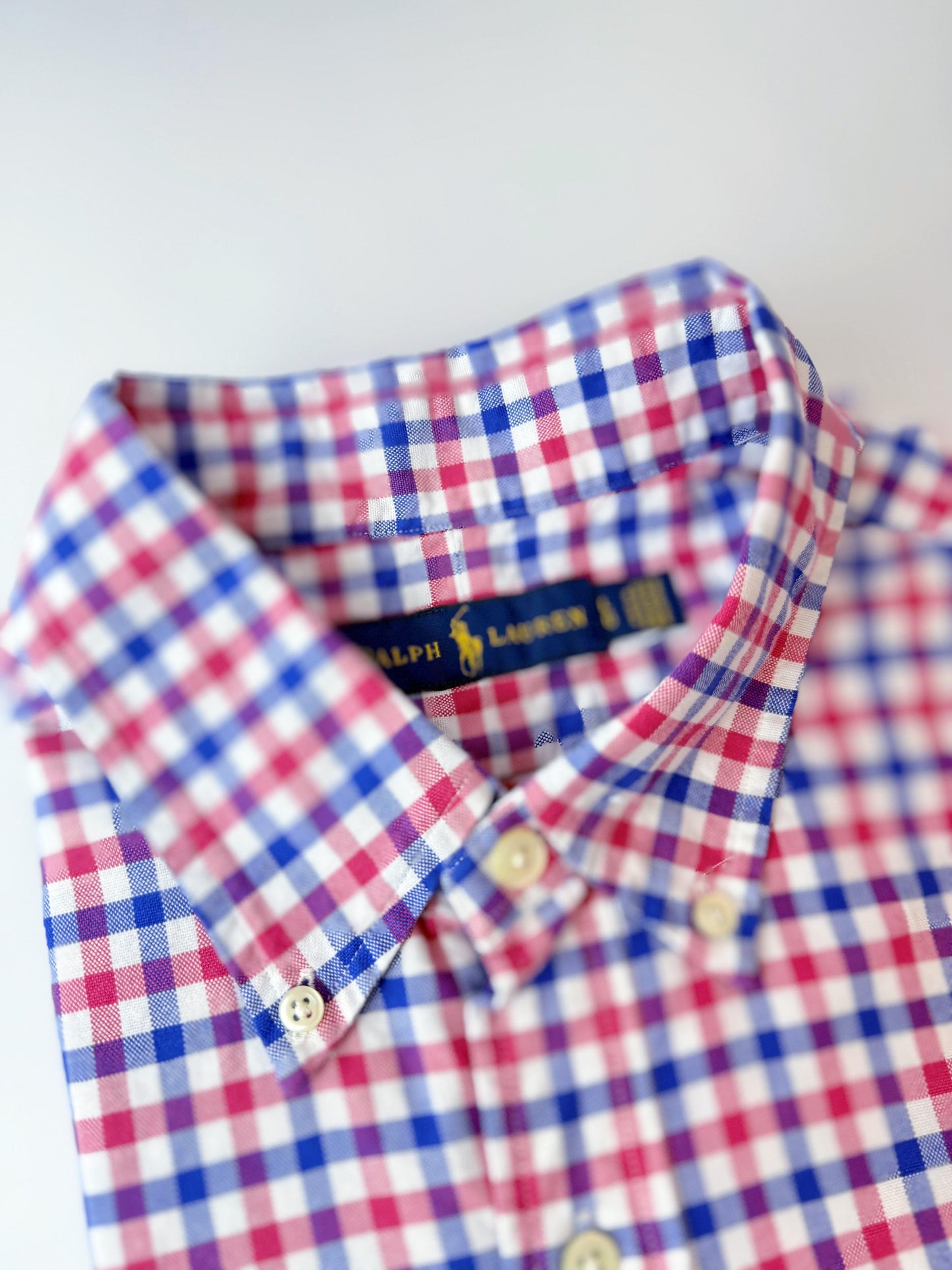 Camisa Polo R.L hombre Oxford