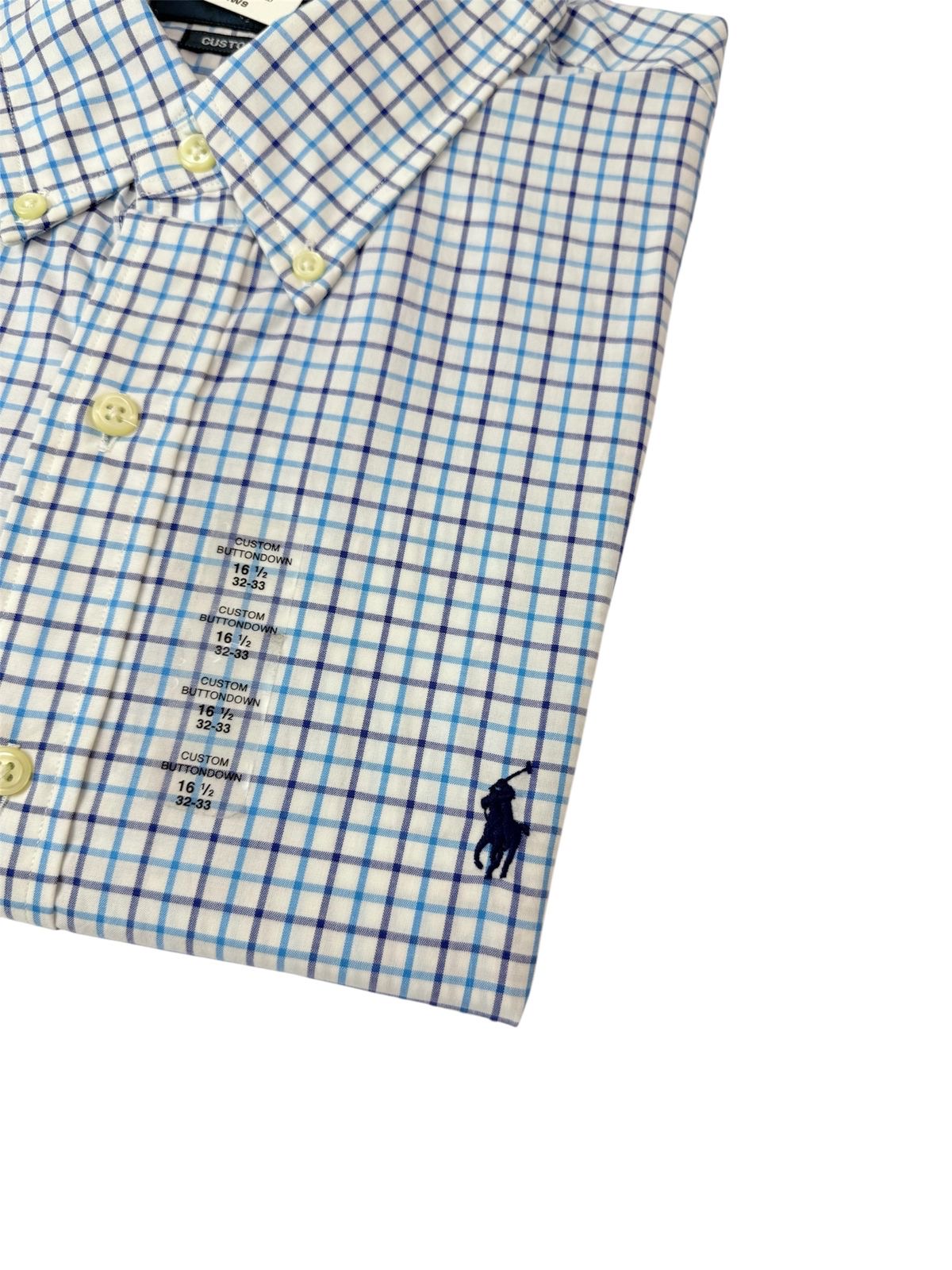 Camisa Polo R.L hombre Algodón Custom Fit