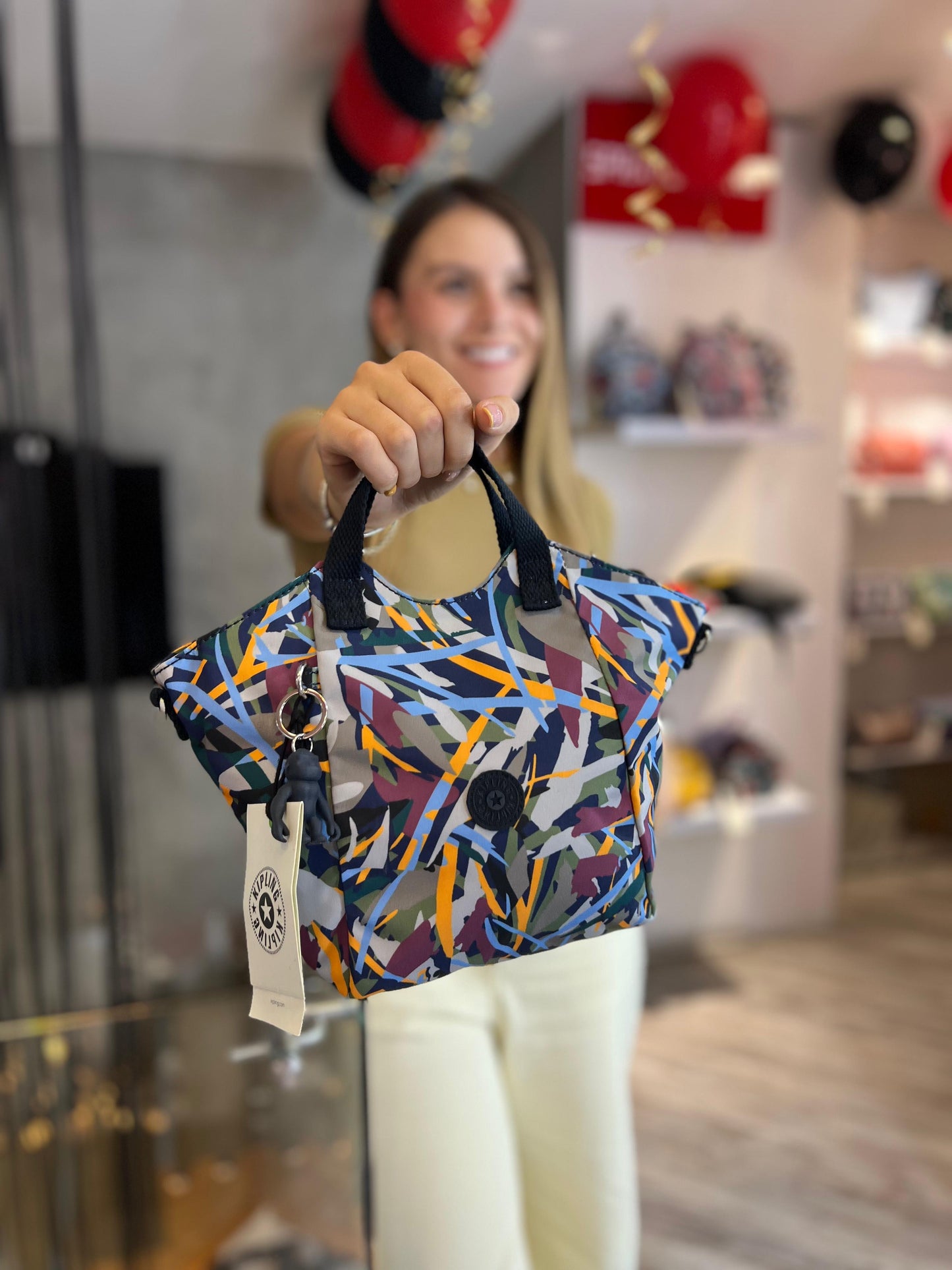 Bolso Manos Libres Estampado