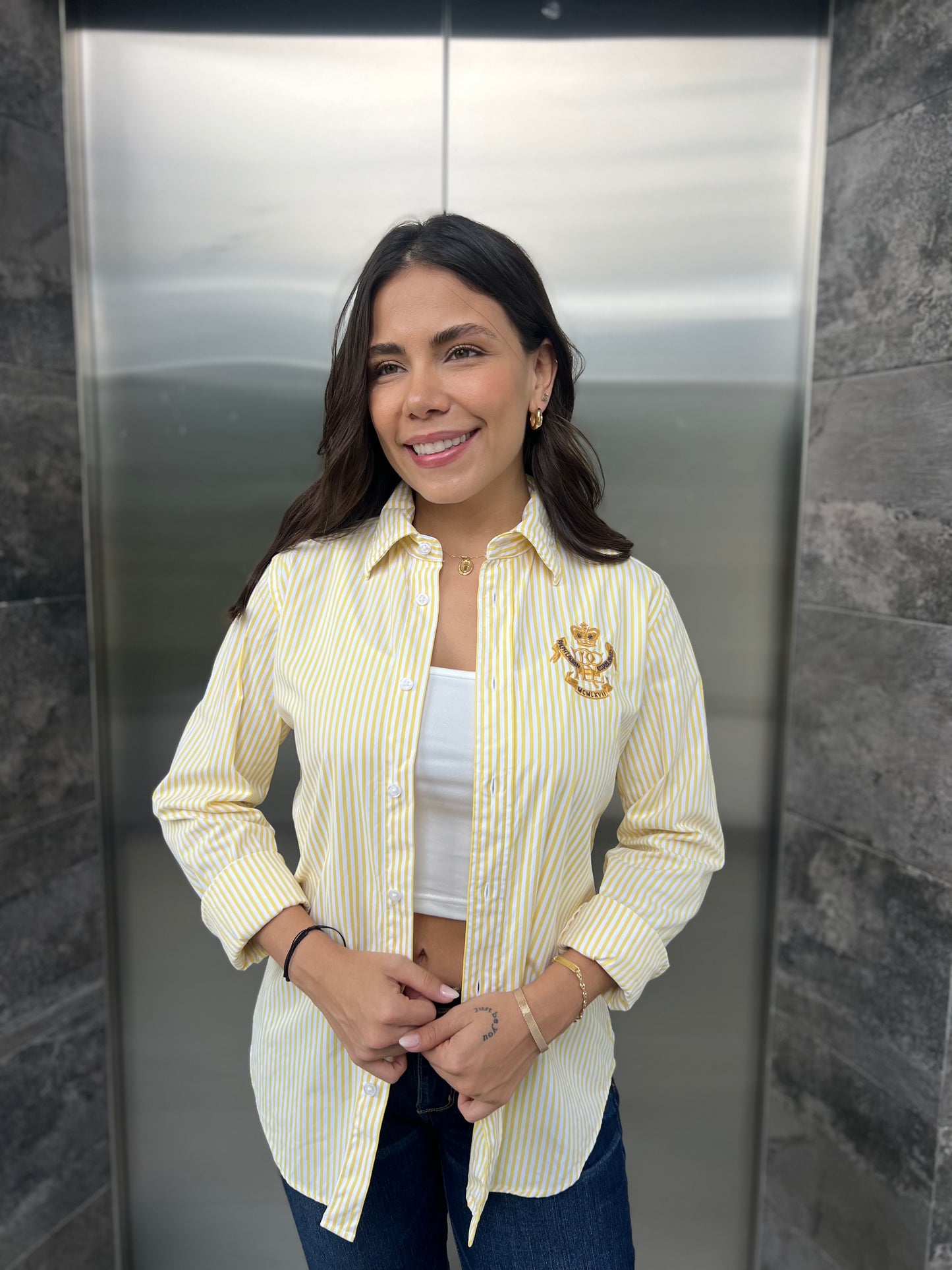 Camisa Polo R.L dama