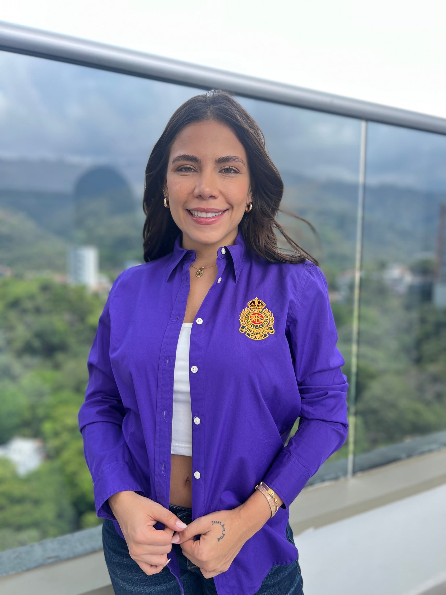 Camisa Polo R.L dama