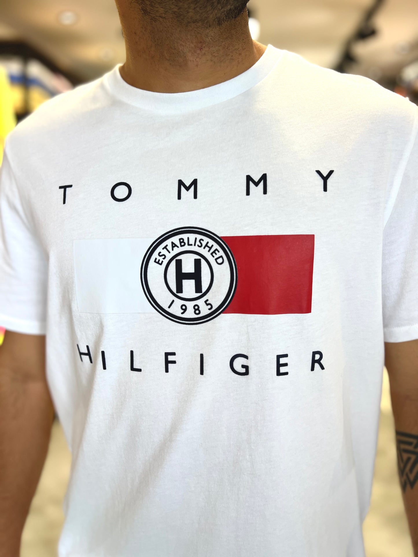 Camiseta Tommy Hilfiger Blanco hombre