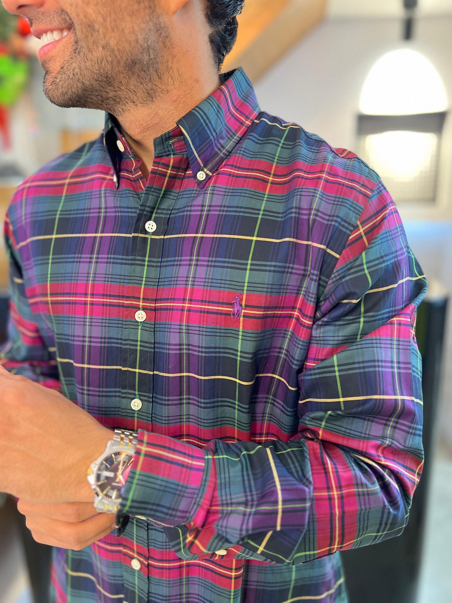 Camisa Polo R.L hombre Algodón Nueva Colección