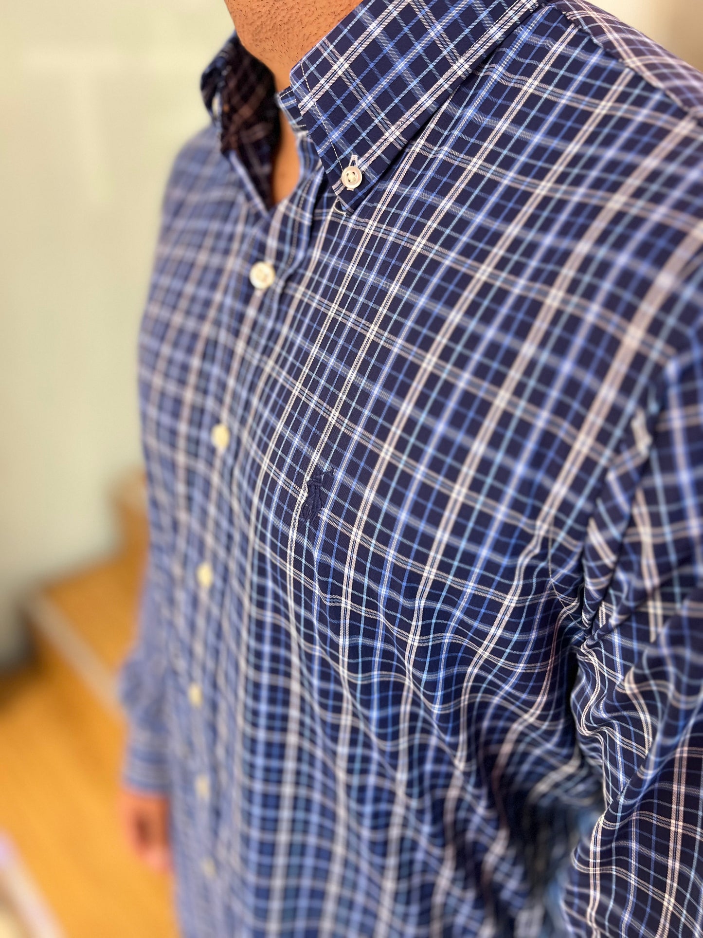 Camisa Polo R.L hombre Algodón
