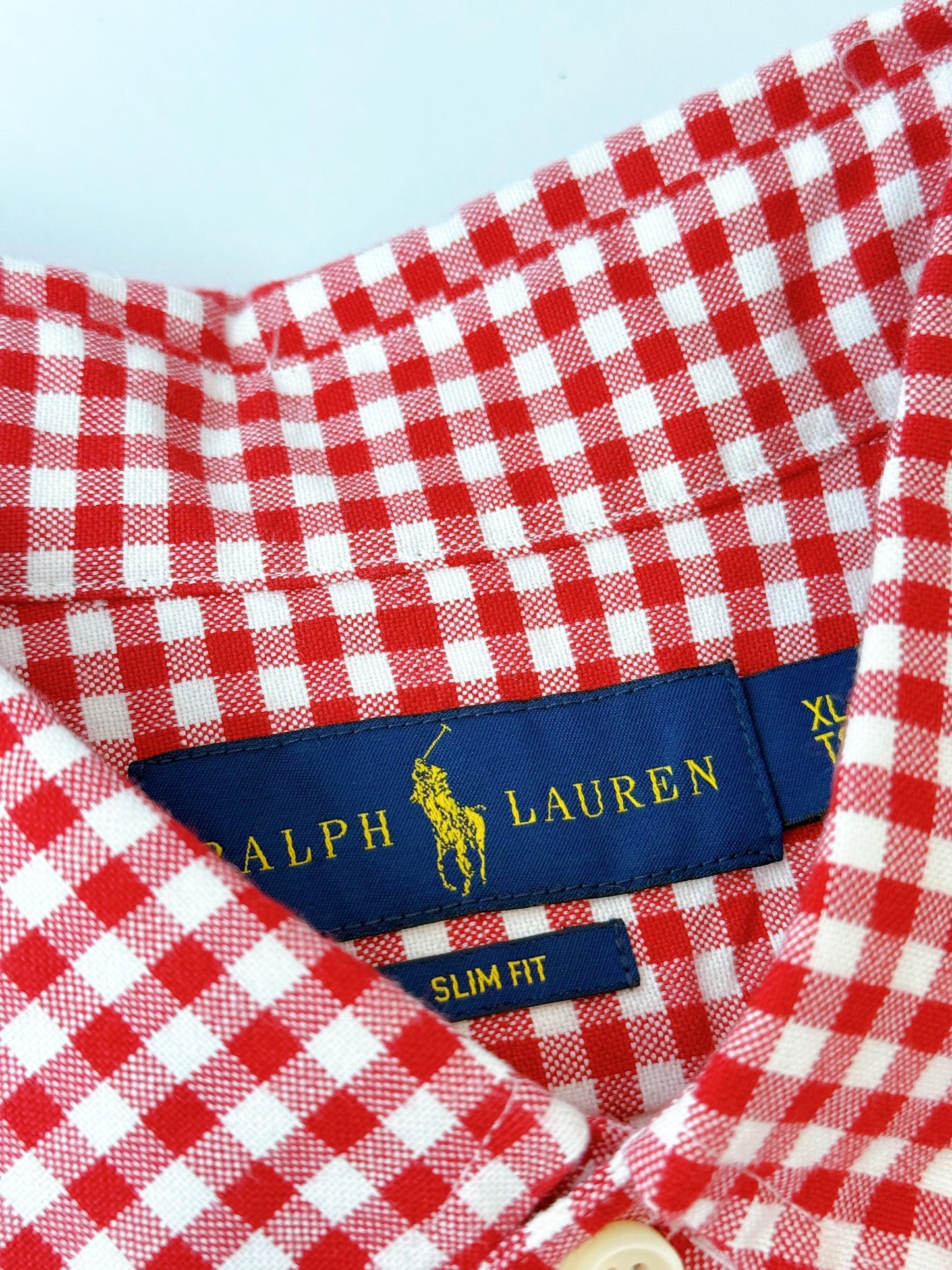 Camisa Polo R.L hombre Oxford Slim Fit
