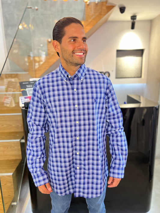 Camisa Polo R.L hombre Algodón