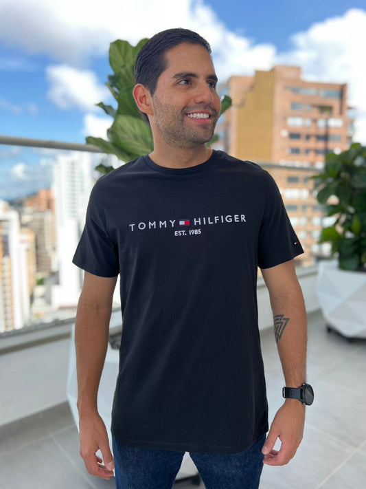 Camiseta Tommy Hilfiger Negro hombre