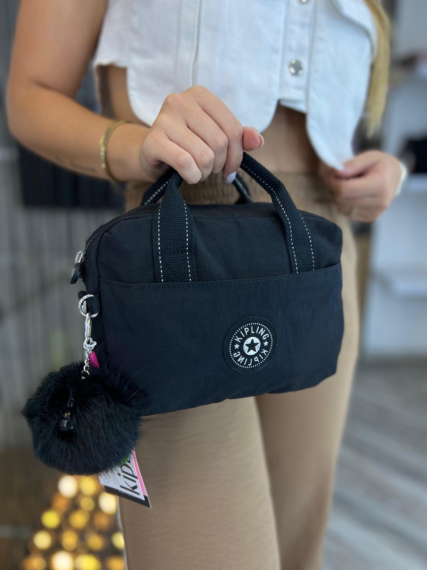 Bolso de Mano Negro
