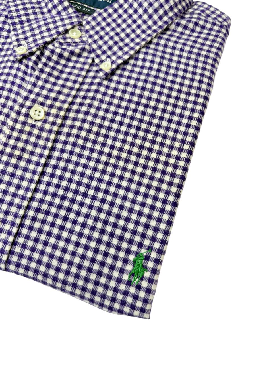 Camisa Polo R.L hombre Algodón