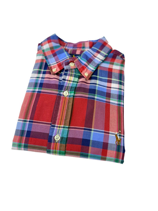 Camisa Polo R.L hombre Oxford