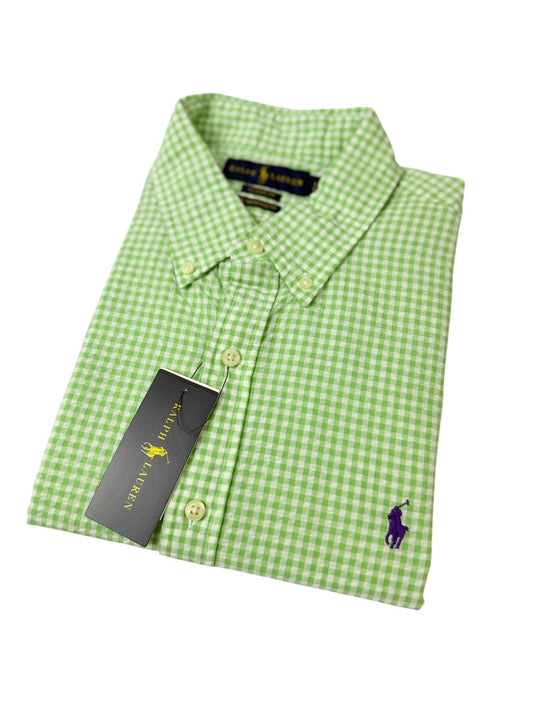 Camisa Polo R.L hombre Galleta