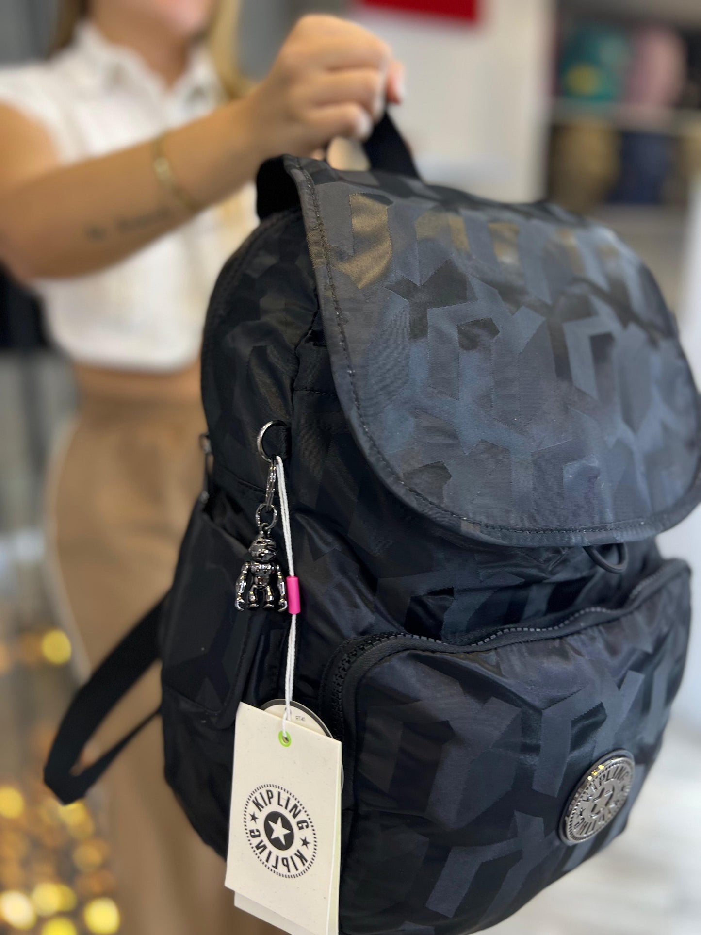Morral City Pack Talla M Negro