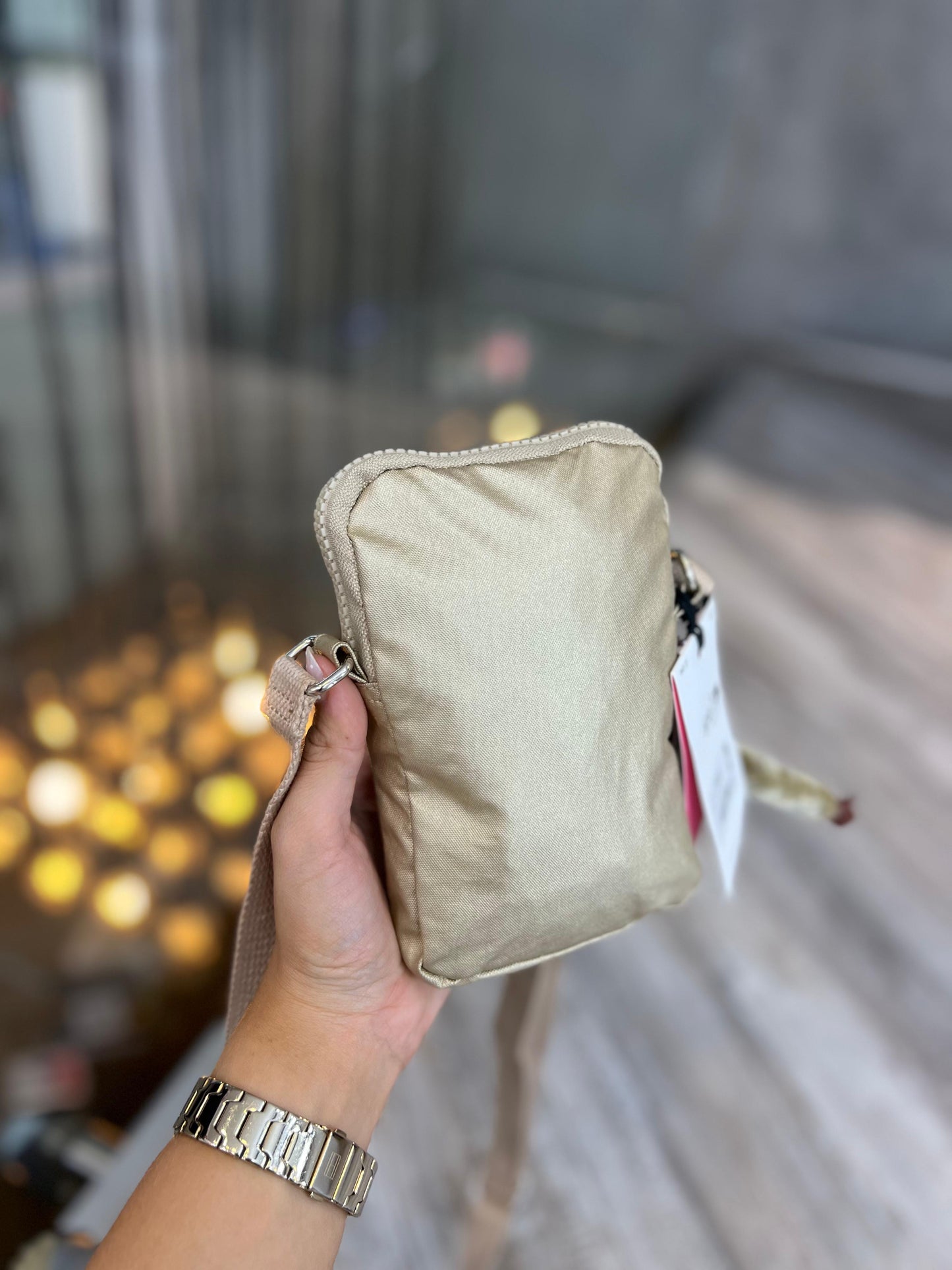 Bolso Manos Libres Mini Dorado
