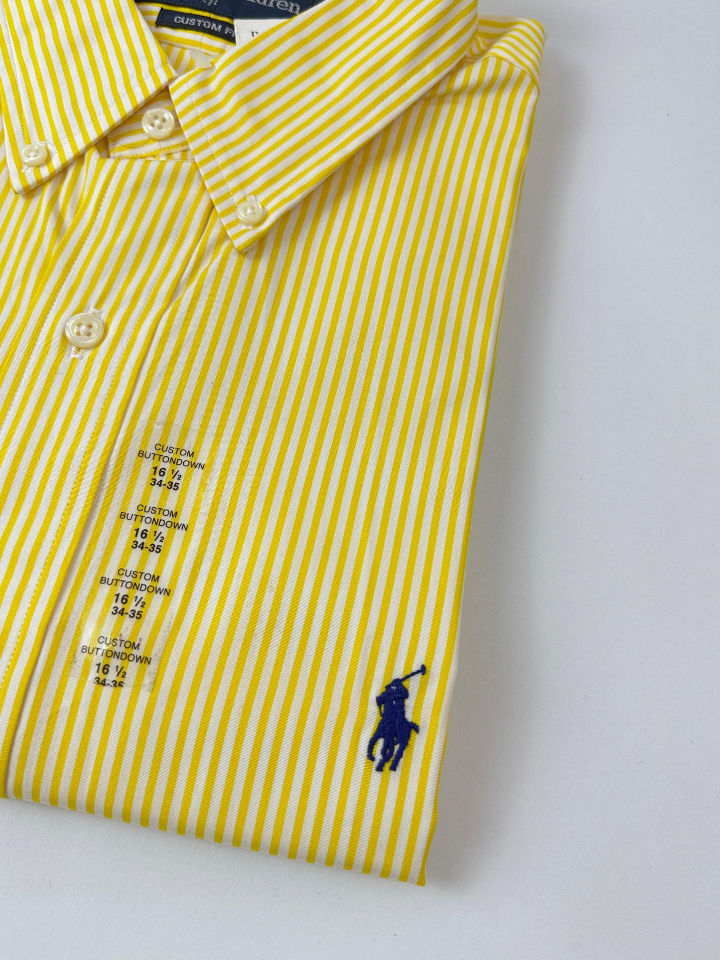 Camisa Polo R.L hombre Algodón Custom Fit