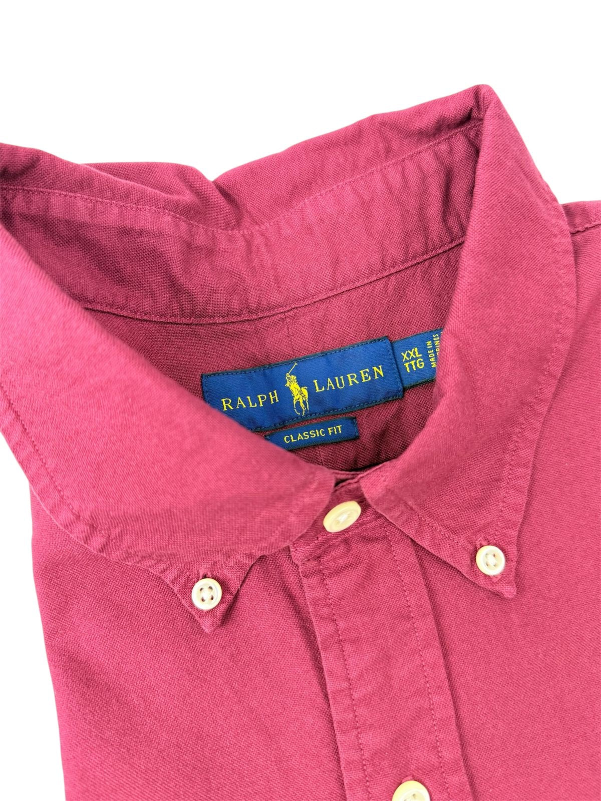 Camisa Polo R.L hombre Oxford