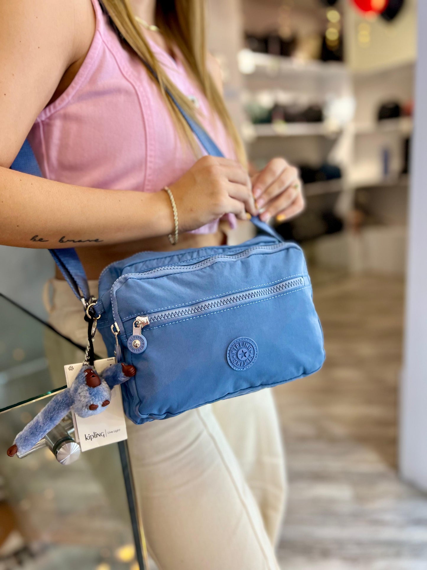 Bolso Manos Libres Azul
