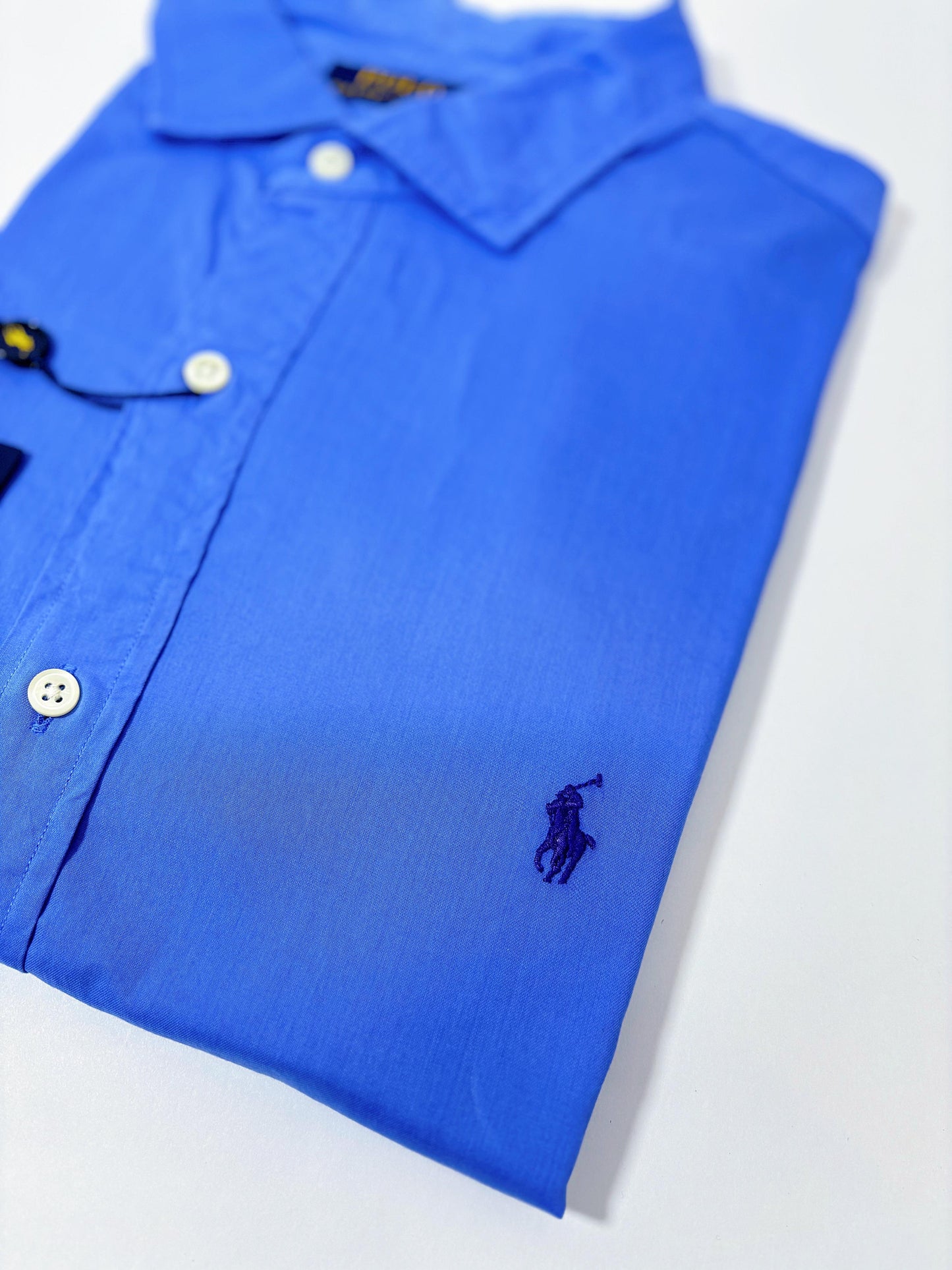 Camisa Polo R.L hombre Azul